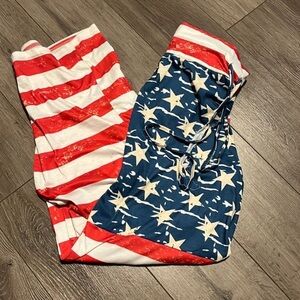 Women’s America Flag Pants Size L